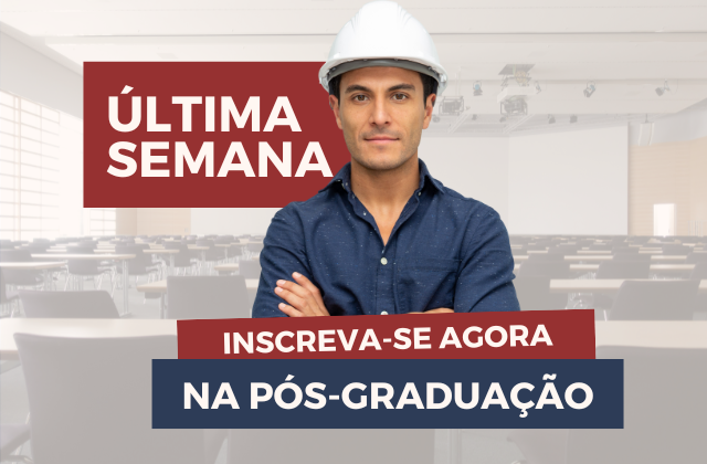 Última Semana de Inscrições para a Pós-Graduação