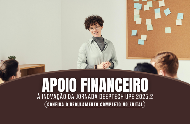 Apoio Financeiro de R$ 2.000 na Jornada DeepTech